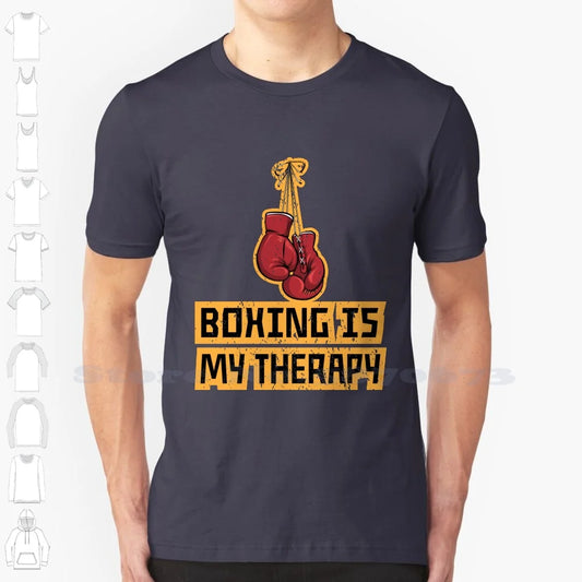 "Boxing Is My Therapy" T-Shirt