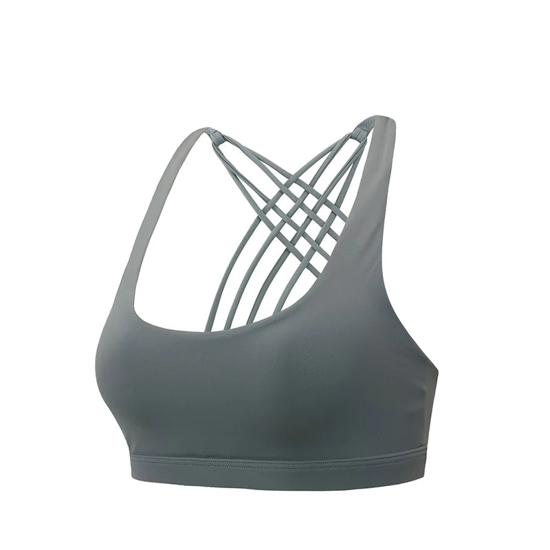 Cross-Back Sports Bra