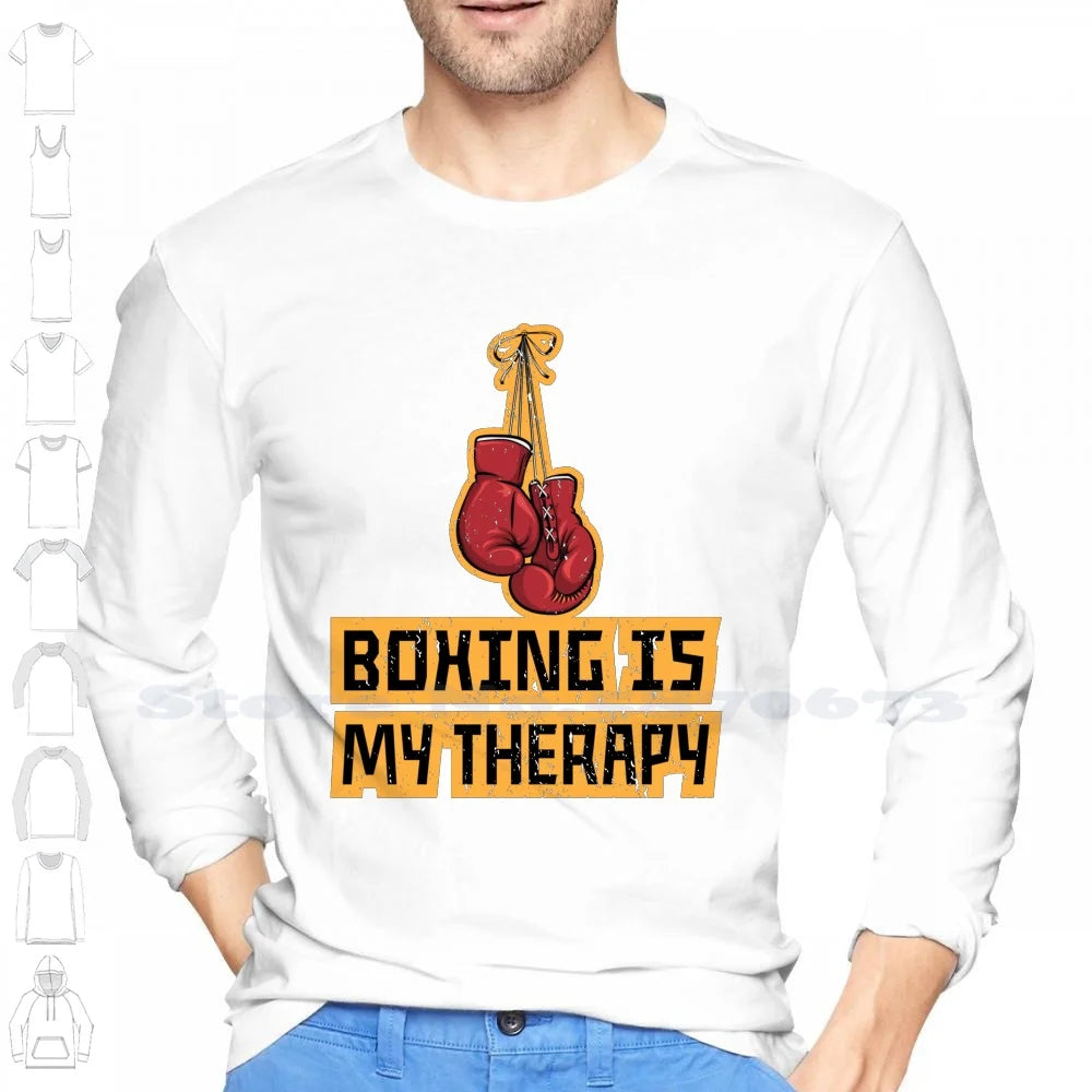 "Boxing Is My Therapy" T-Shirt