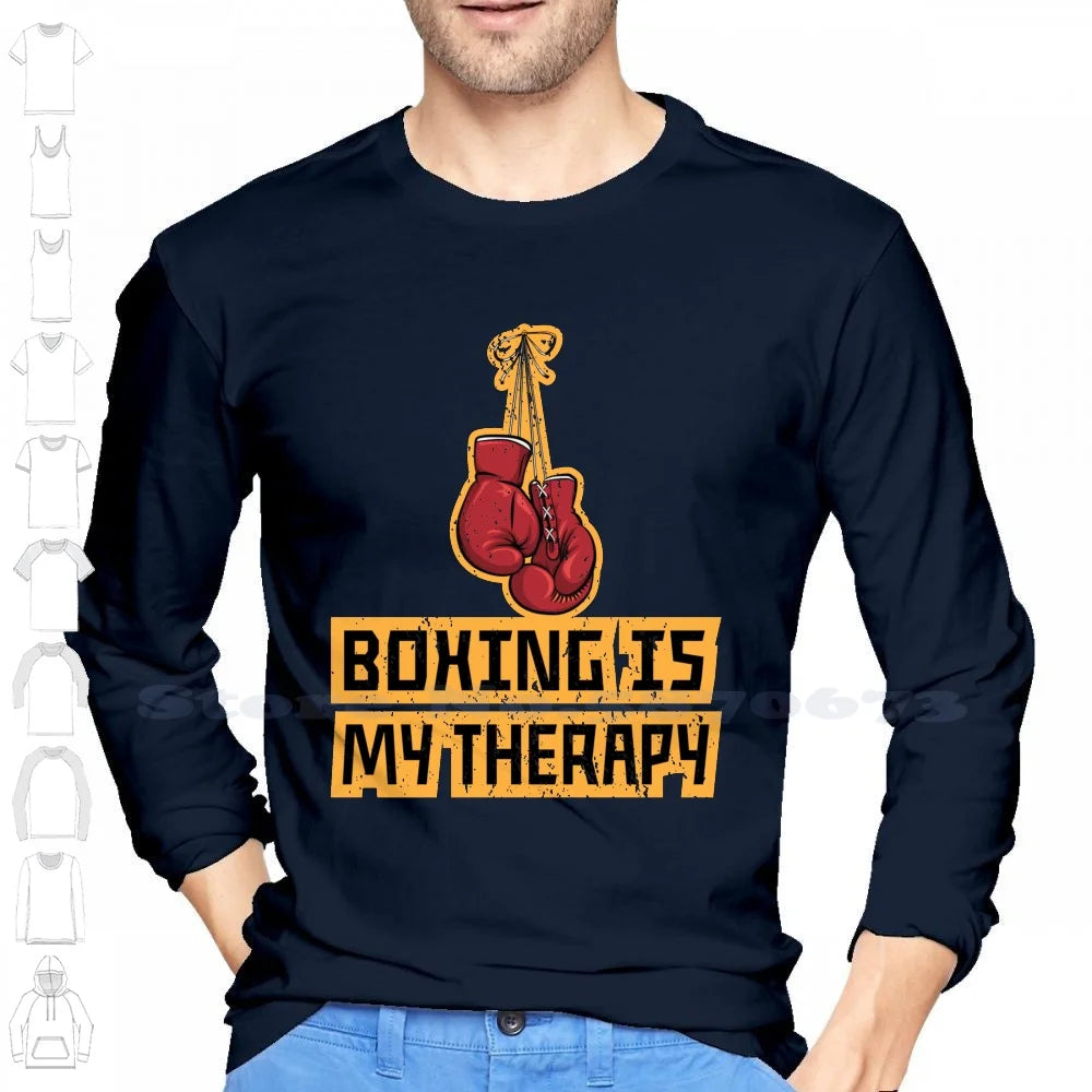 "Boxing Is My Therapy" T-Shirt