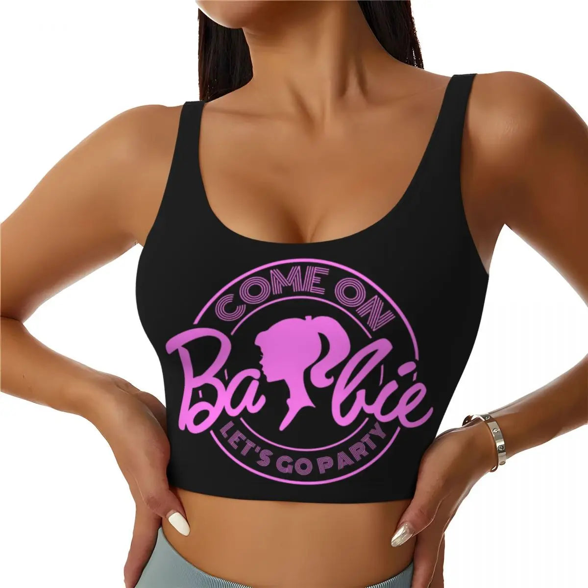 High-Impact Barbie Sports Bra