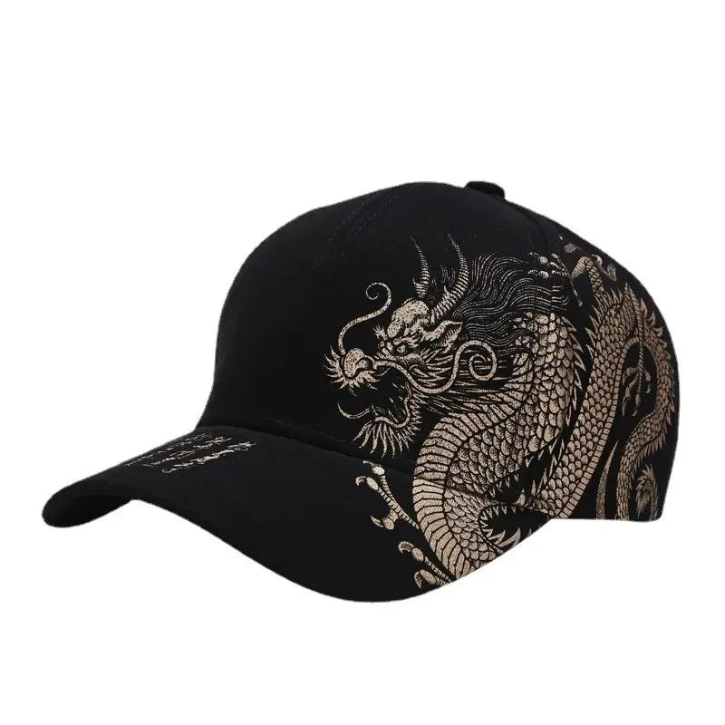 Chinese Dragon Pattern Baseball Hat