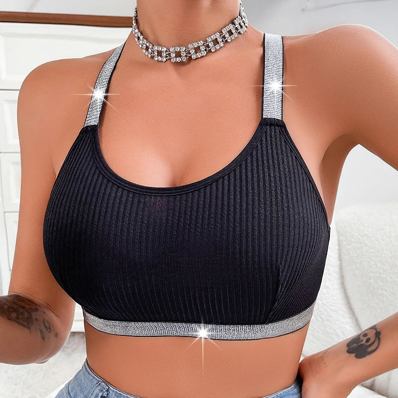 Ribbed Sportswear Yoga Bralette