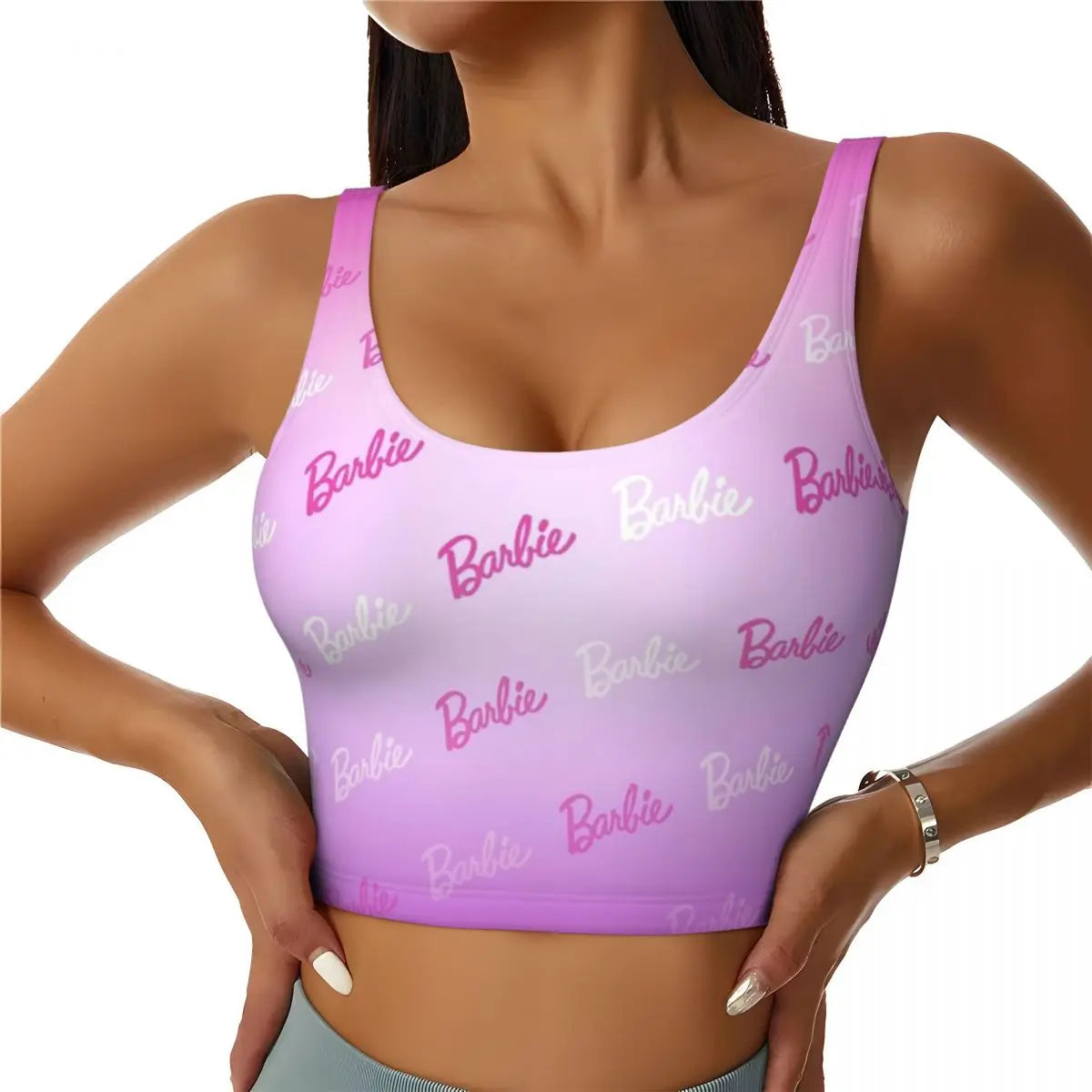 High-Impact Barbie Sports Bra