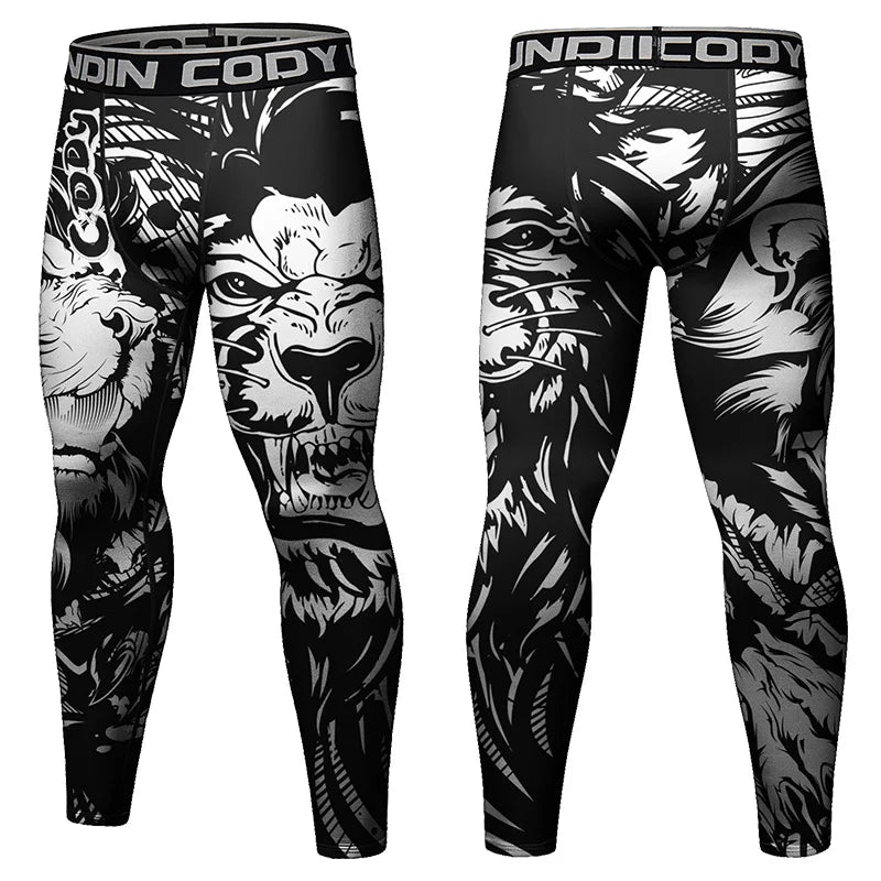 Cody Lundin Animal Print Compression Leggings