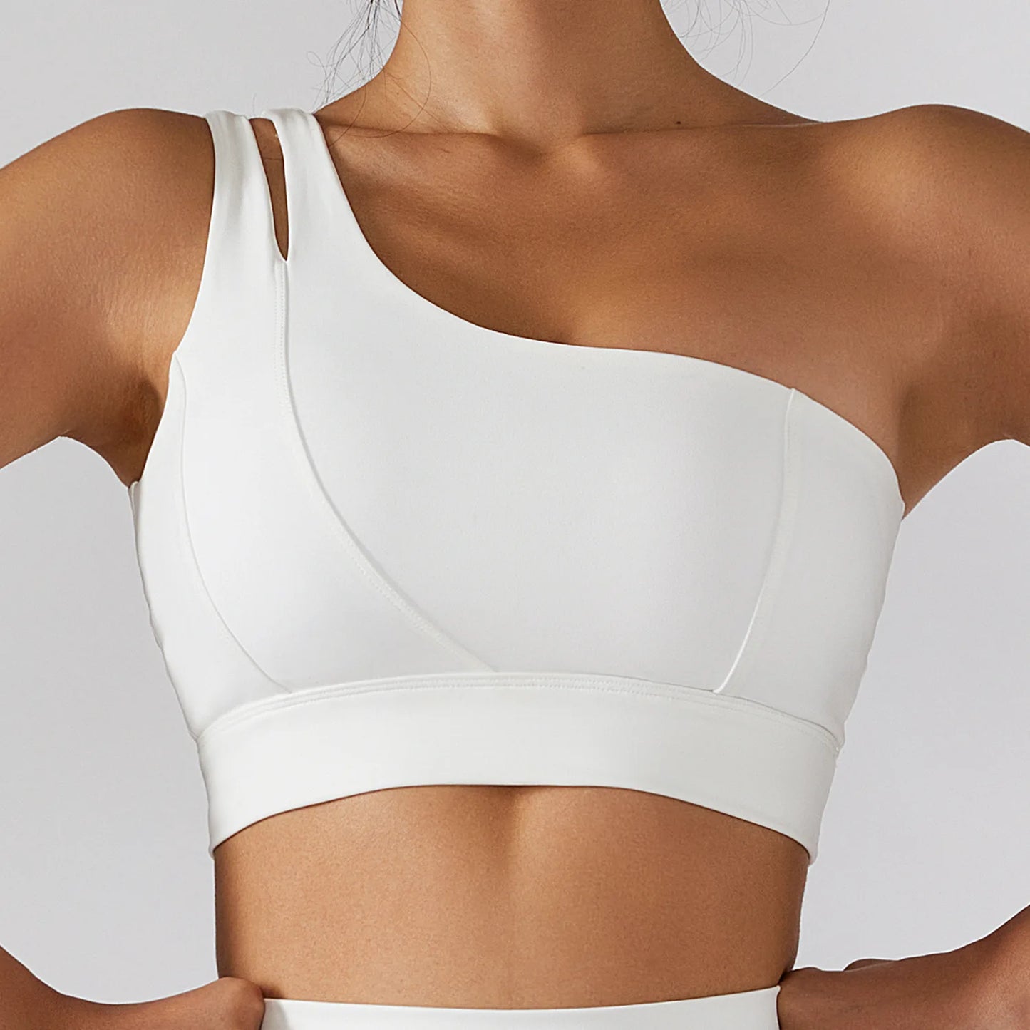 One-Shoulder Sports Bra