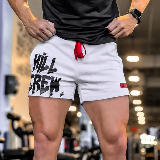 Quick-Dry Bodybuilding Shorts