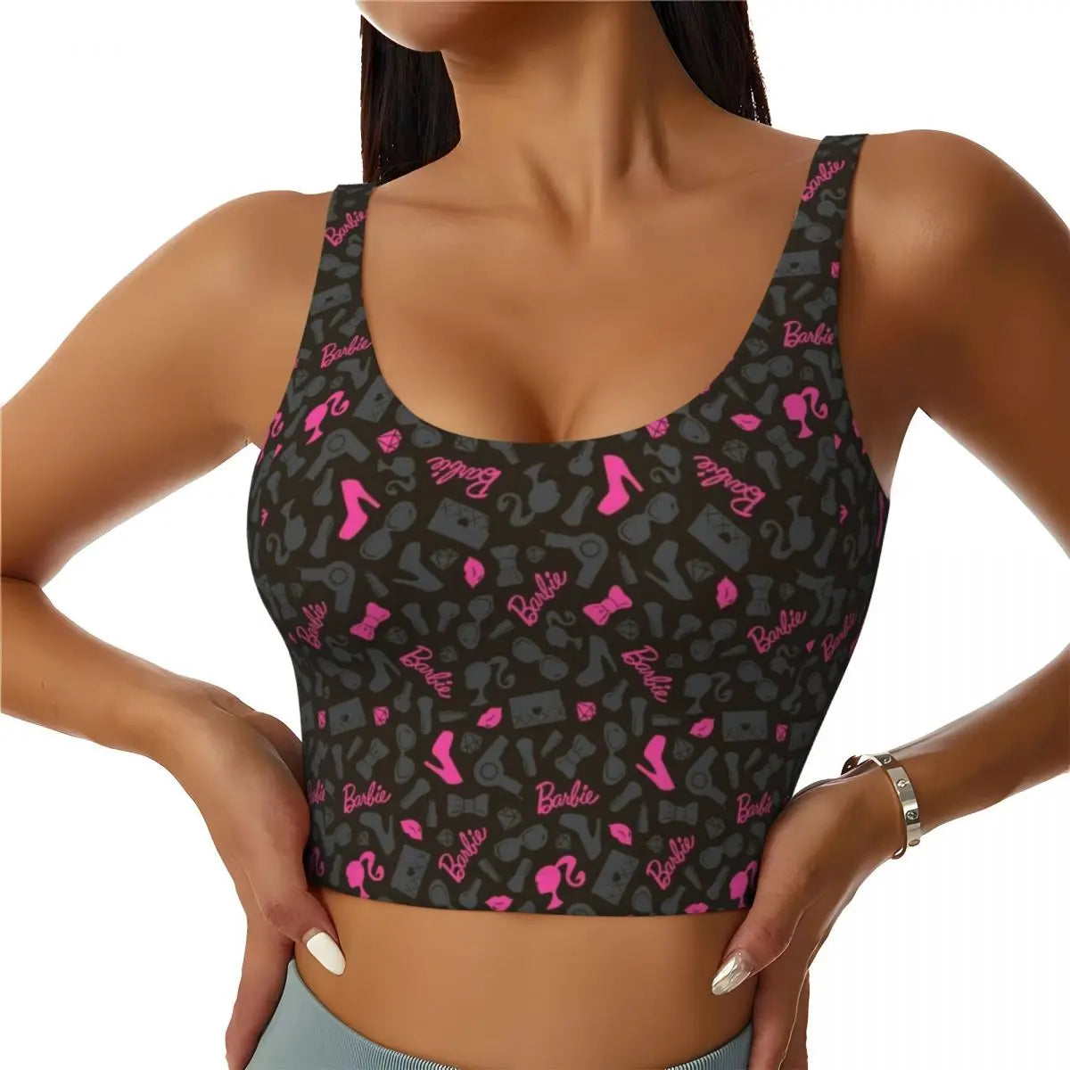 High-Impact Barbie Sports Bra