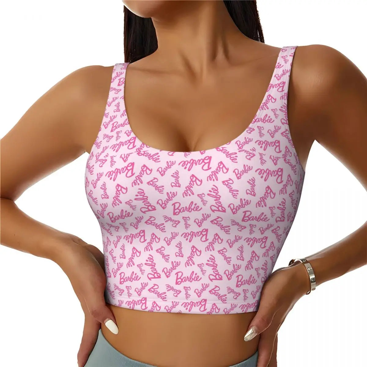 High-Impact Barbie Sports Bra