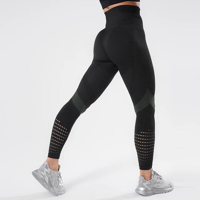 High-Waist Seamless Fitness Leggings