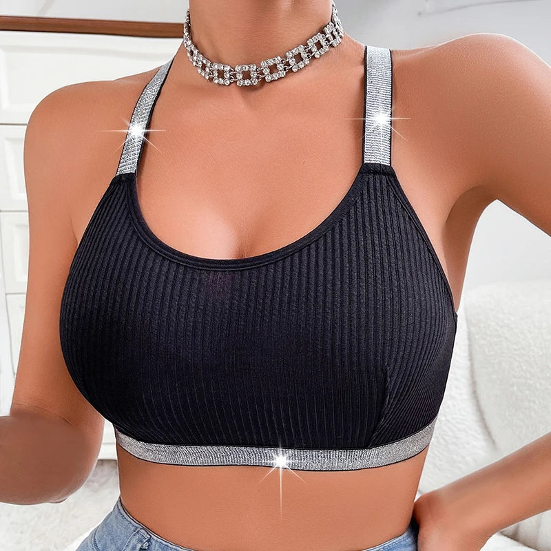 Ribbed Sportswear Yoga Bralette