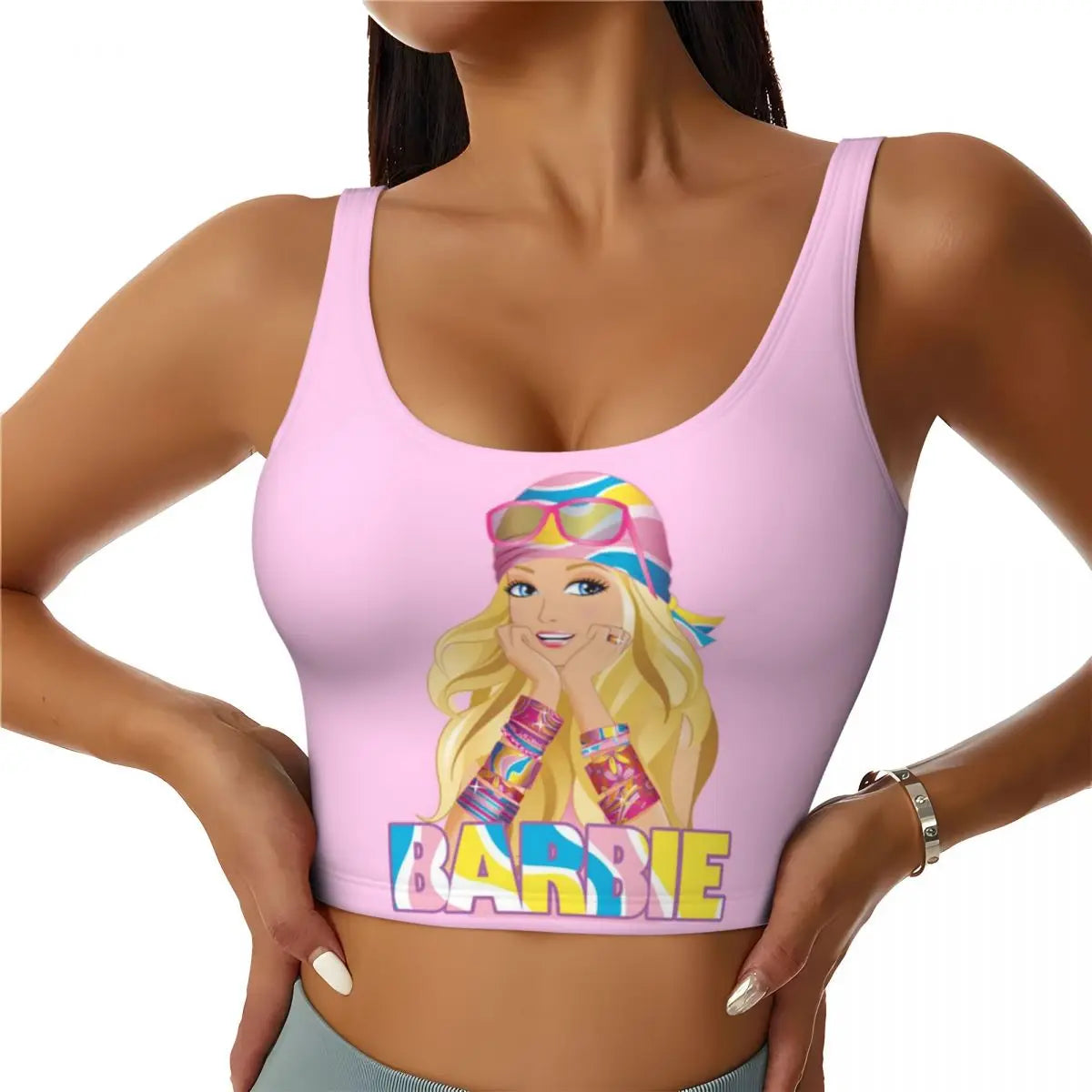 High-Impact Barbie Sports Bra