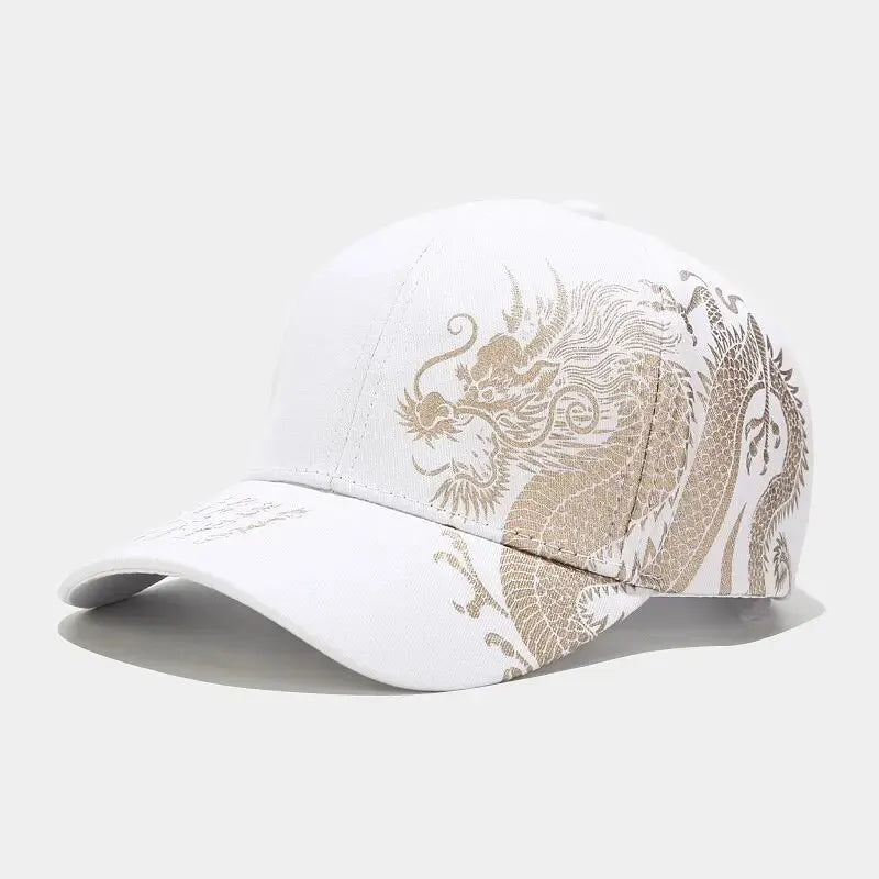 Chinese Dragon Pattern Baseball Hat