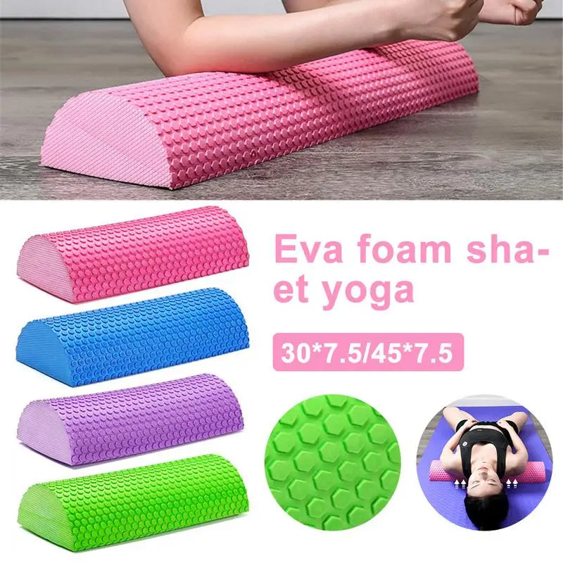 Half Round EVA Massage Foam Roller