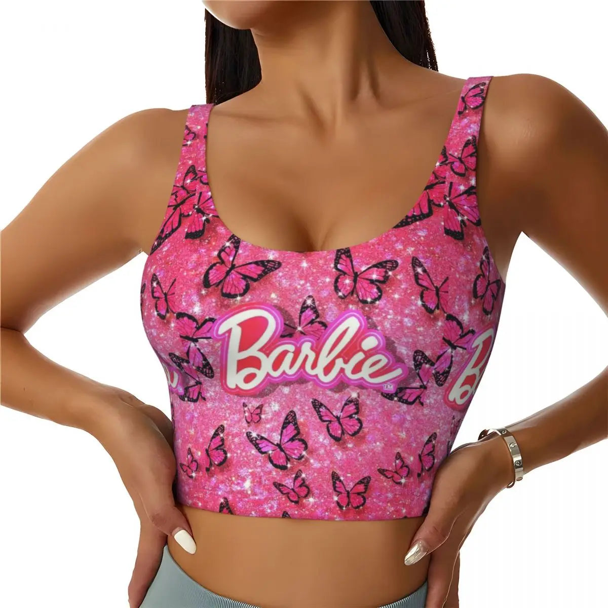 High-Impact Barbie Sports Bra