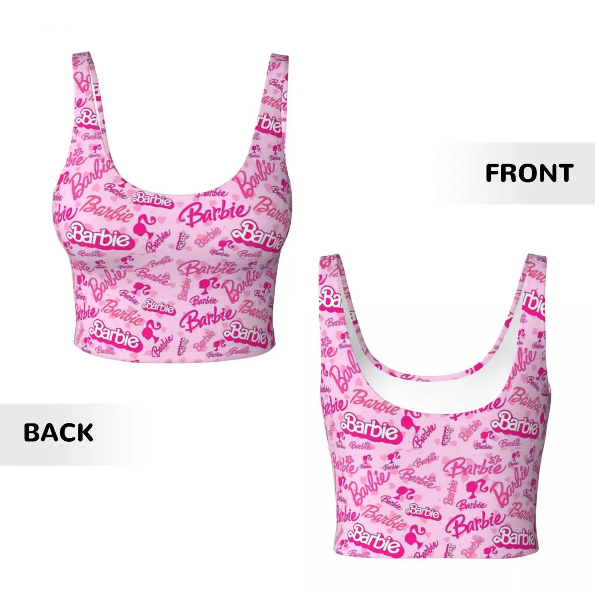 High-Impact Barbie Sports Bra