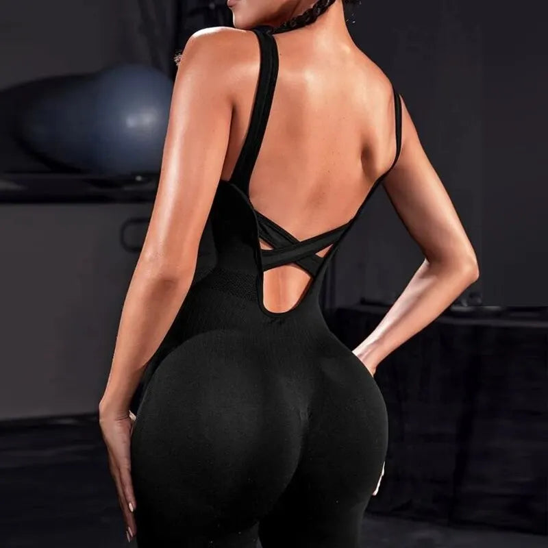 Backless Bodycon Jumpsuit