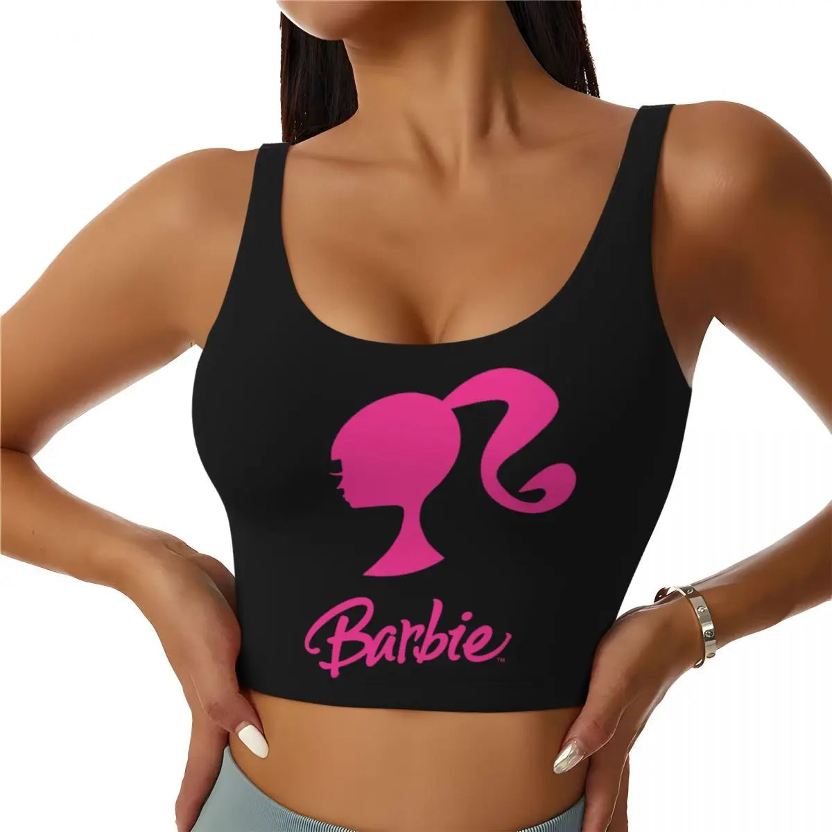 High-Impact Barbie Sports Bra