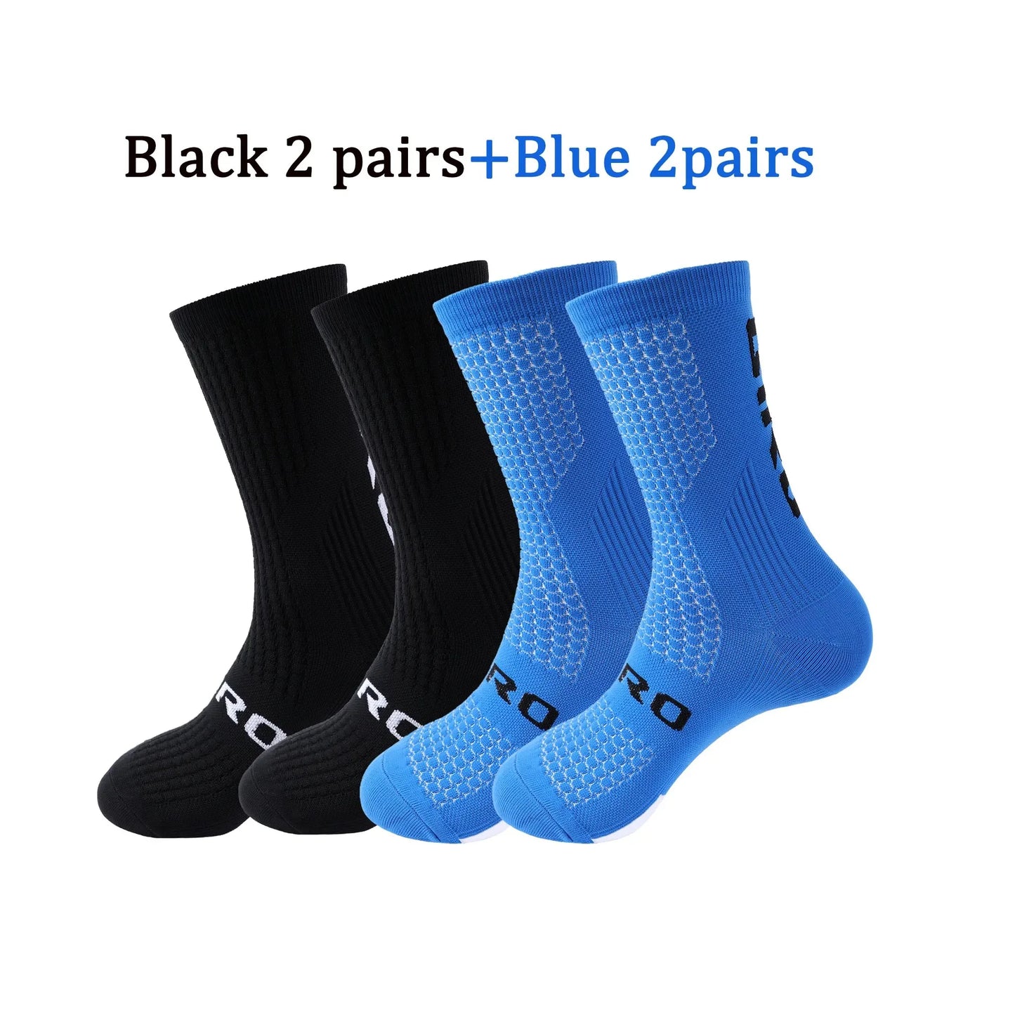 4 Pairs of Sports Compression Socks