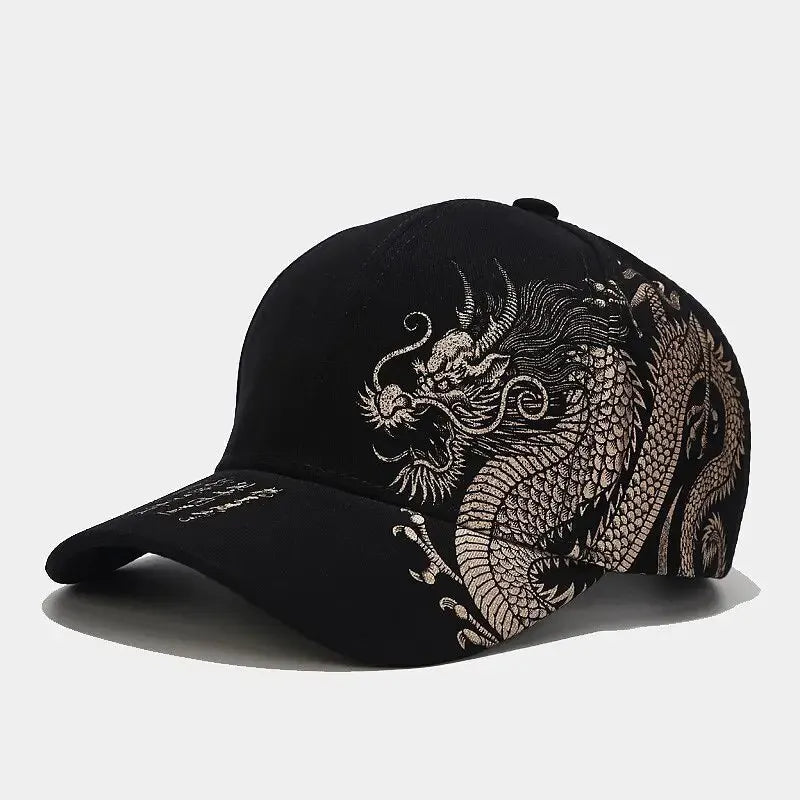 Chinese Dragon Pattern Baseball Hat