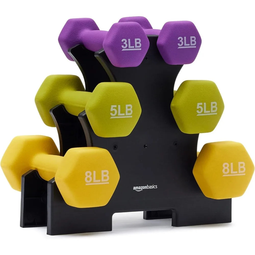 Hexagon Dumbbell Set