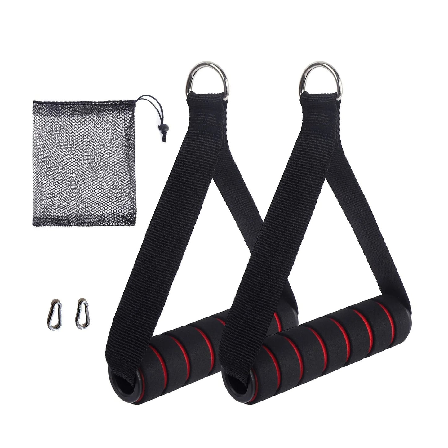 D-Ring Metal Gym Handles