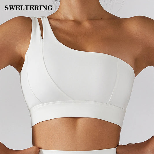 One-Shoulder Sports Bra