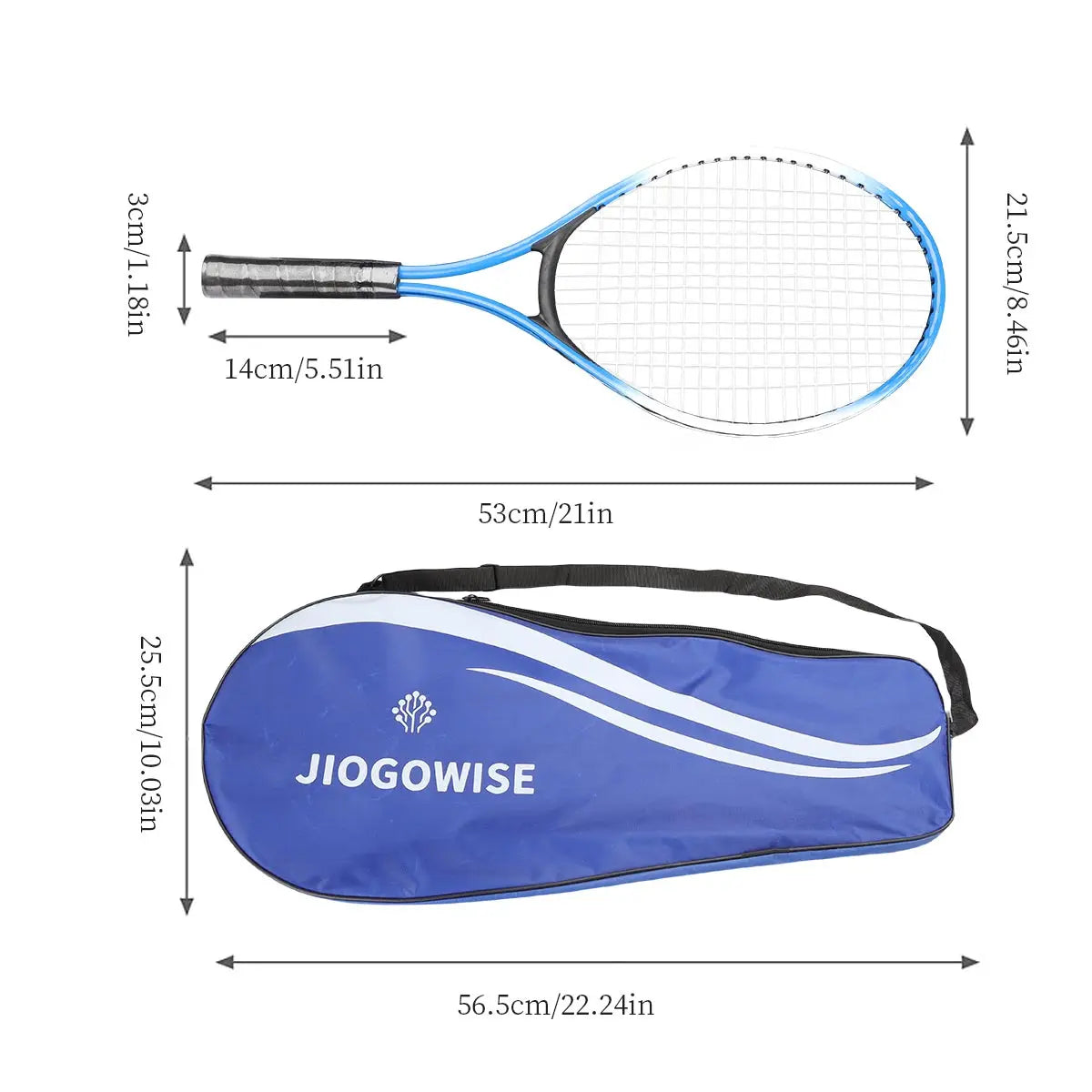 Beginner's Tennis Racket Set with Bag