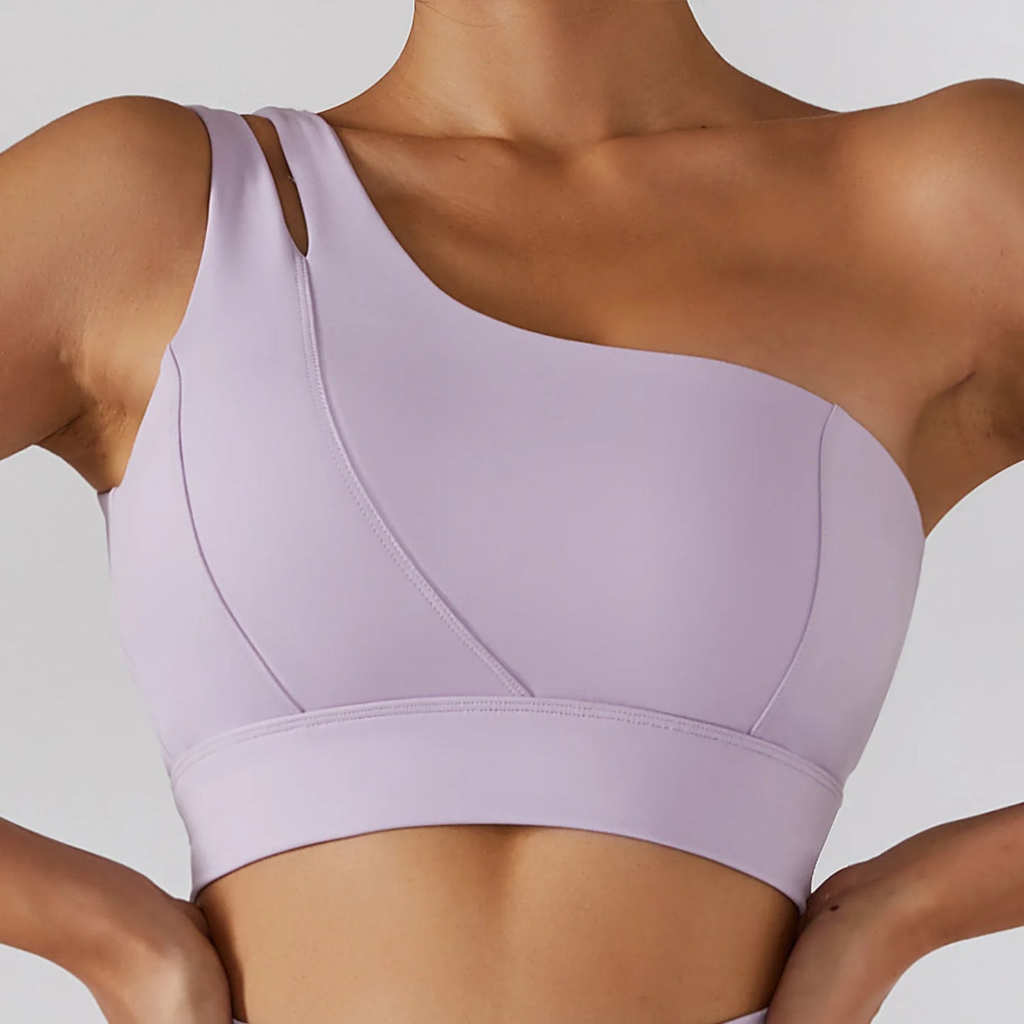 One-Shoulder Sports Bra