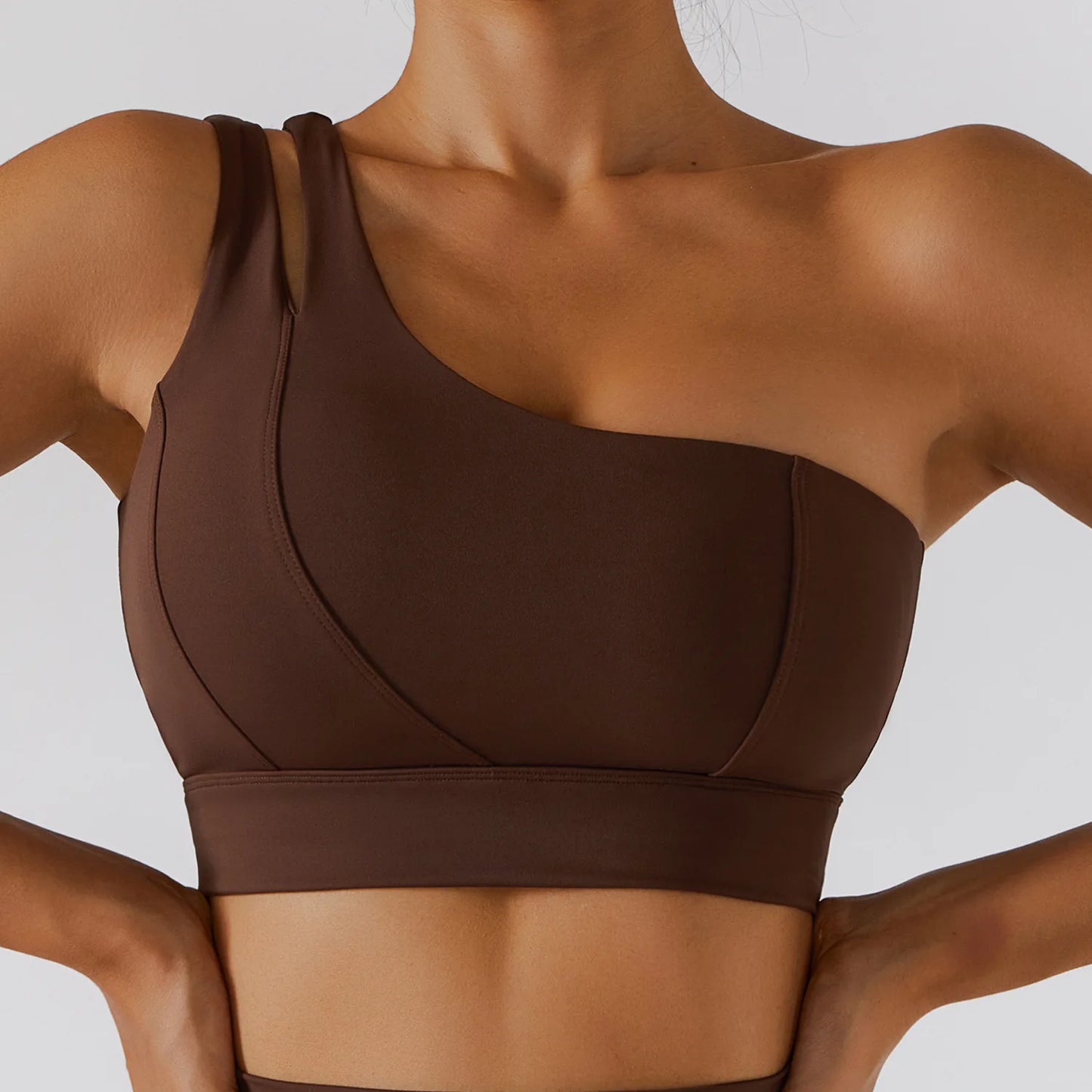 One-Shoulder Sports Bra