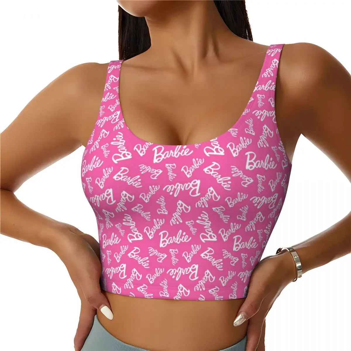 High-Impact Barbie Sports Bra