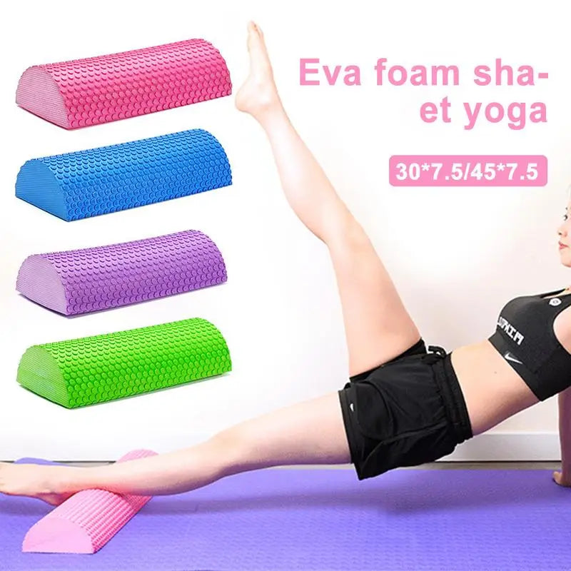 Half Round EVA Massage Foam Roller