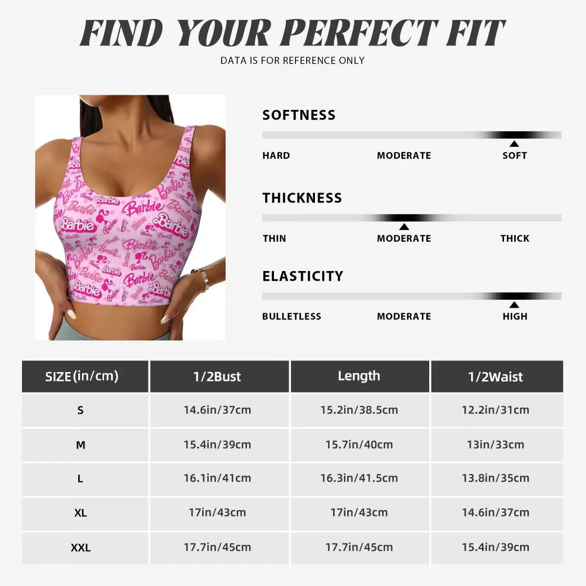 High-Impact Barbie Sports Bra