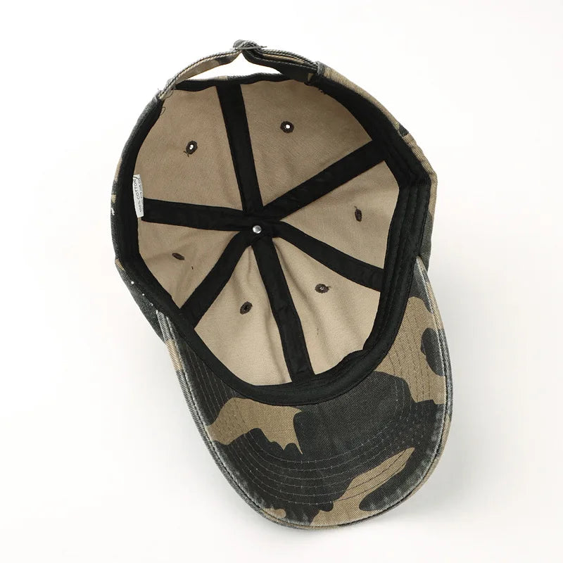 Camouflage Hiking Baseball Cap