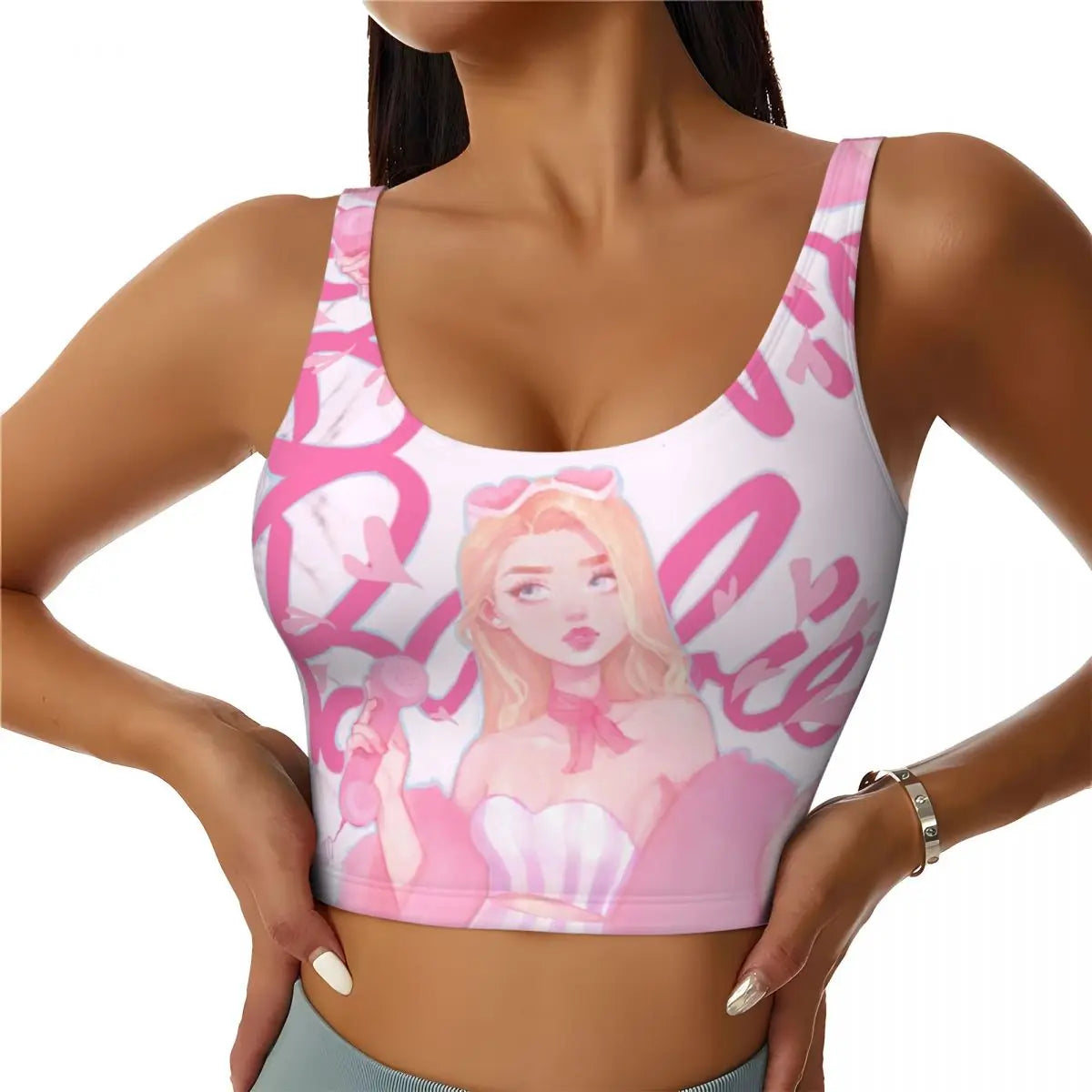 High-Impact Barbie Sports Bra