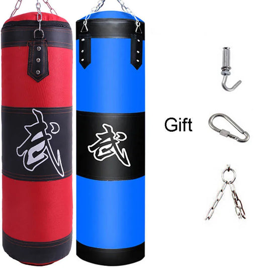 Punching Bag with Ceiling Hook