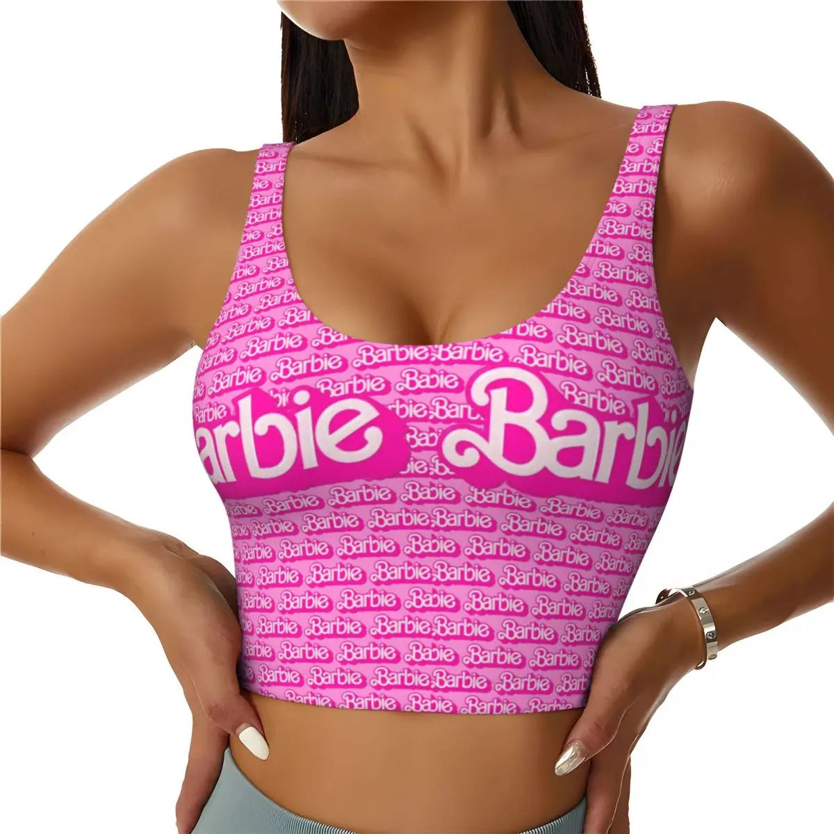 High-Impact Barbie Sports Bra