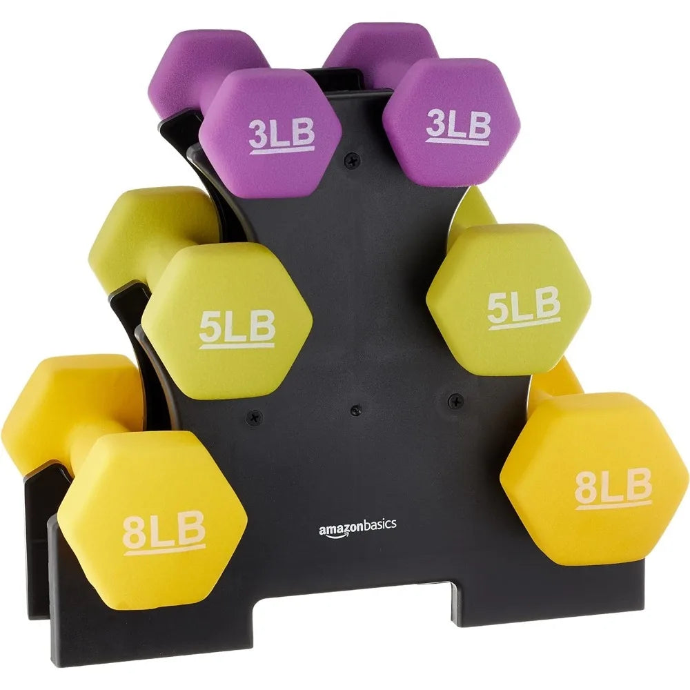 Hexagon Dumbbell Set