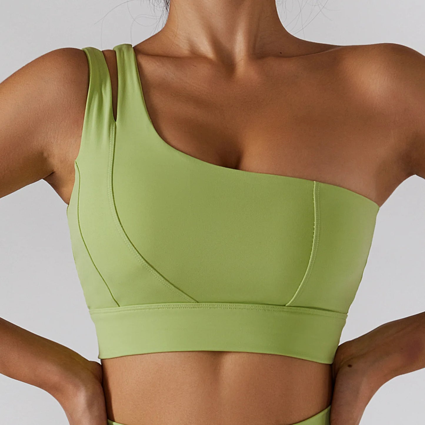 One-Shoulder Sports Bra