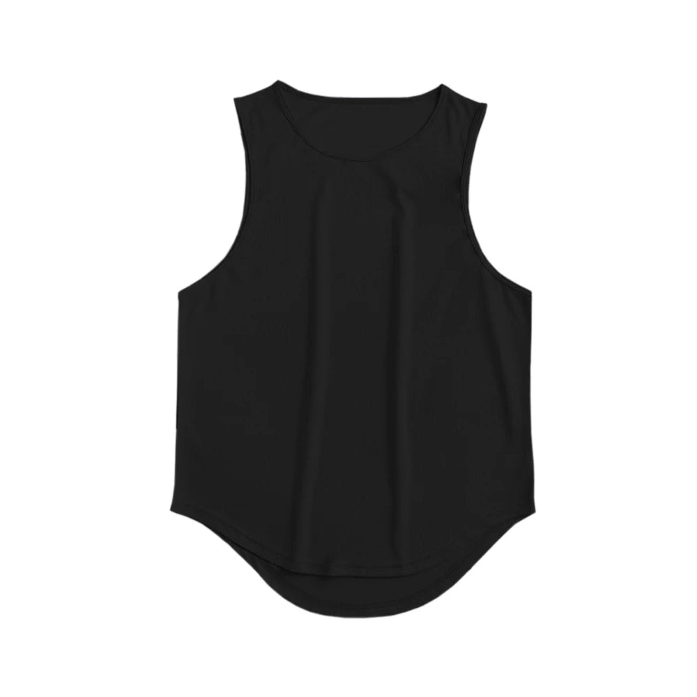 Quick-Dry Sleeveless Sports T-Shirt