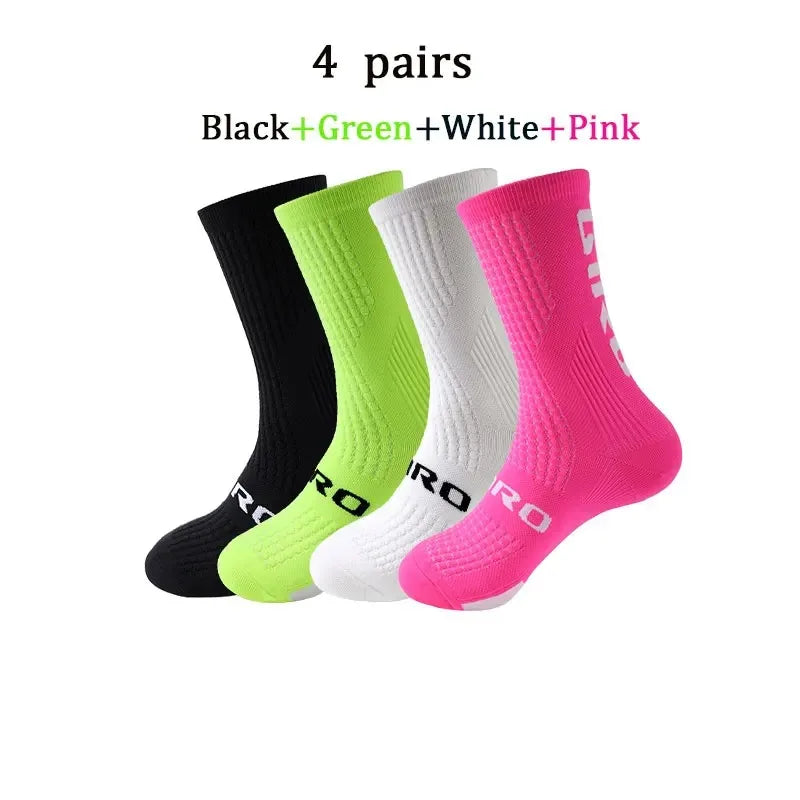 4 Pairs of Sports Compression Socks